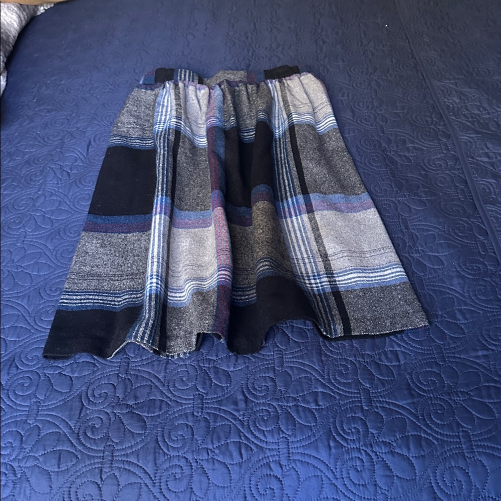 Elegant Plaid Women's Skirt